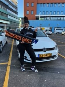 beste rijschool den haag - geslaagde leerling