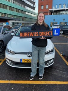 geslaagde leerling bij Rijbewijs Direct